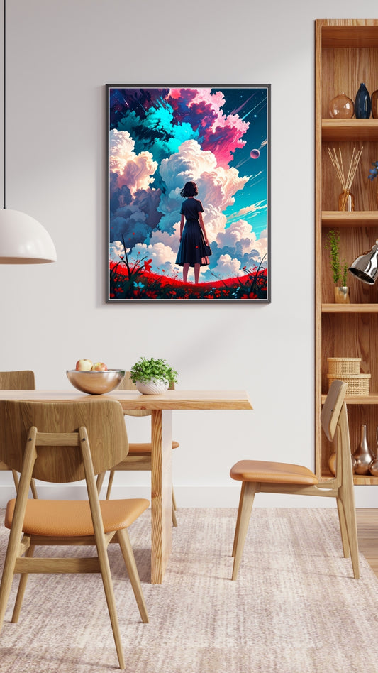 Cosmic Reverie - Dreamlike vision between heaven, memory and infinity