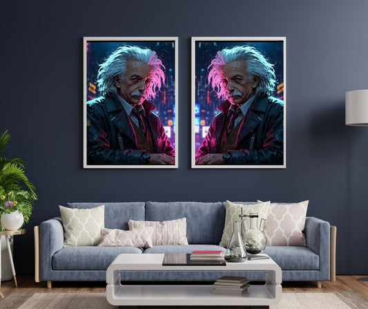 Cyberstein – Einstein in 2025: The Mind That Bent Time, Now Watching It Loop