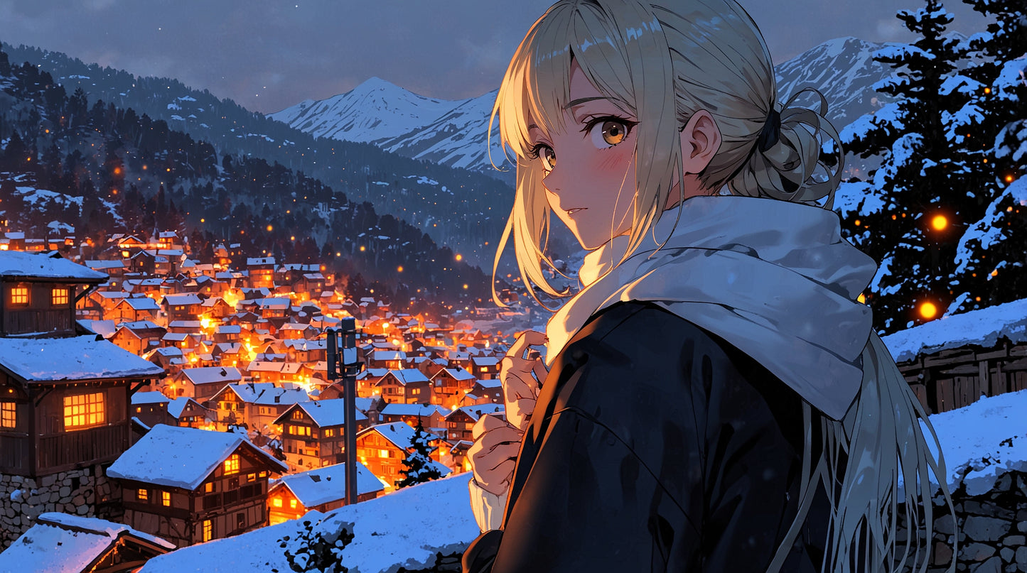Winter Glow - Between snow, light and a silent look back
